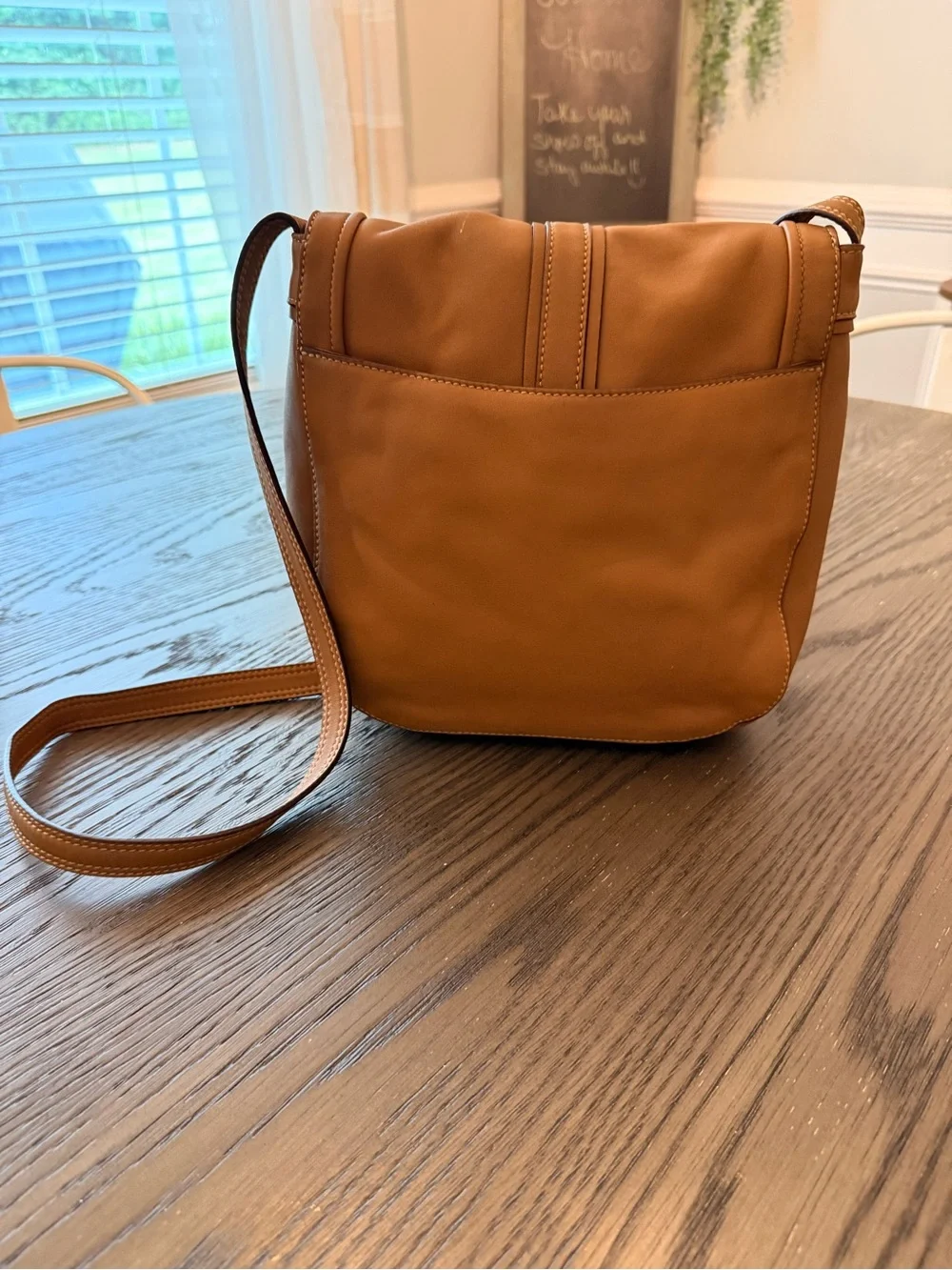 Cole Hahn Tan Leather Shoulder Bag